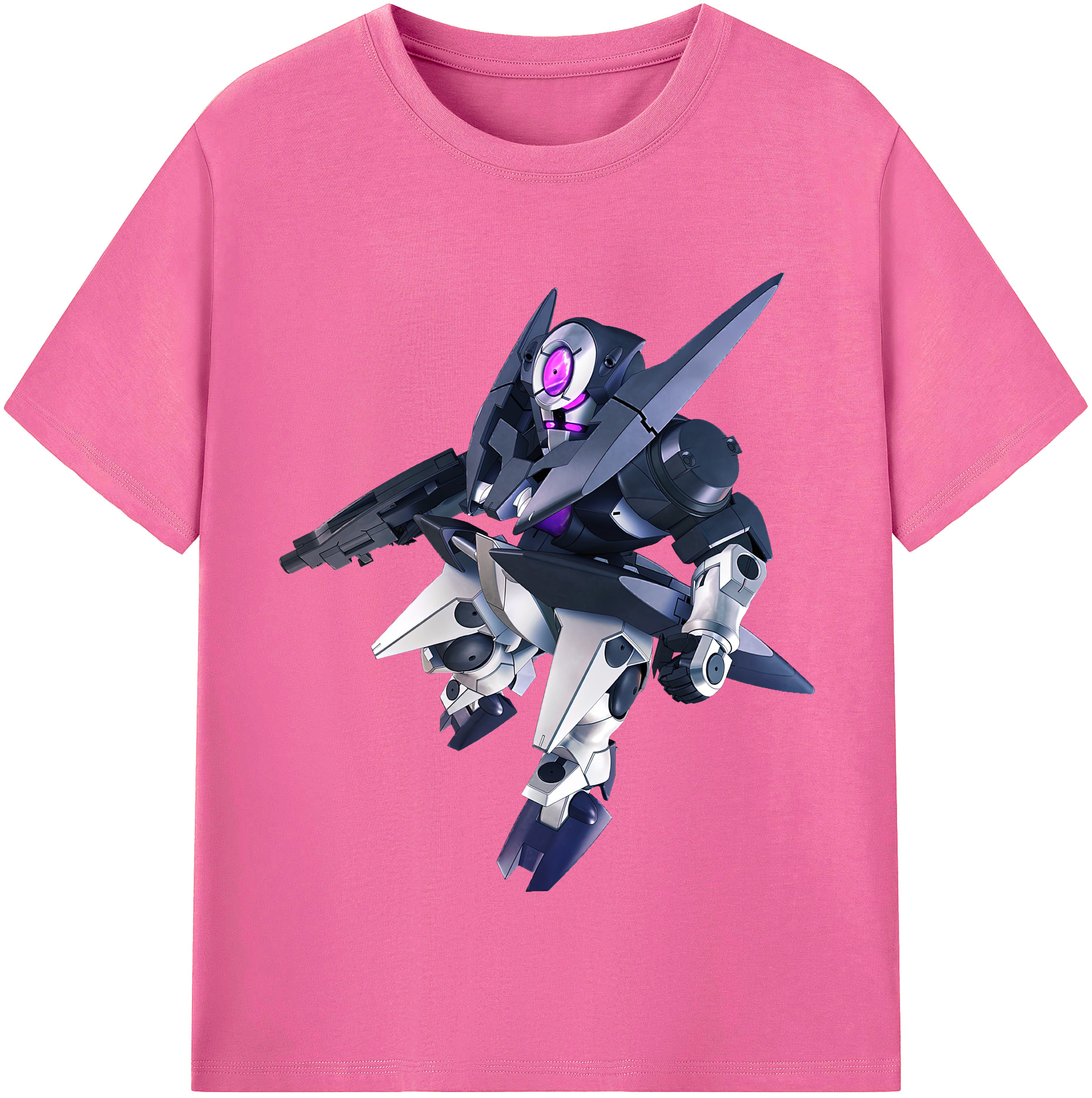 （画像用） 機動戦士ガンダム Mobile Suit Gundam レディースカジュアルプリントTシャツ（綿100％）